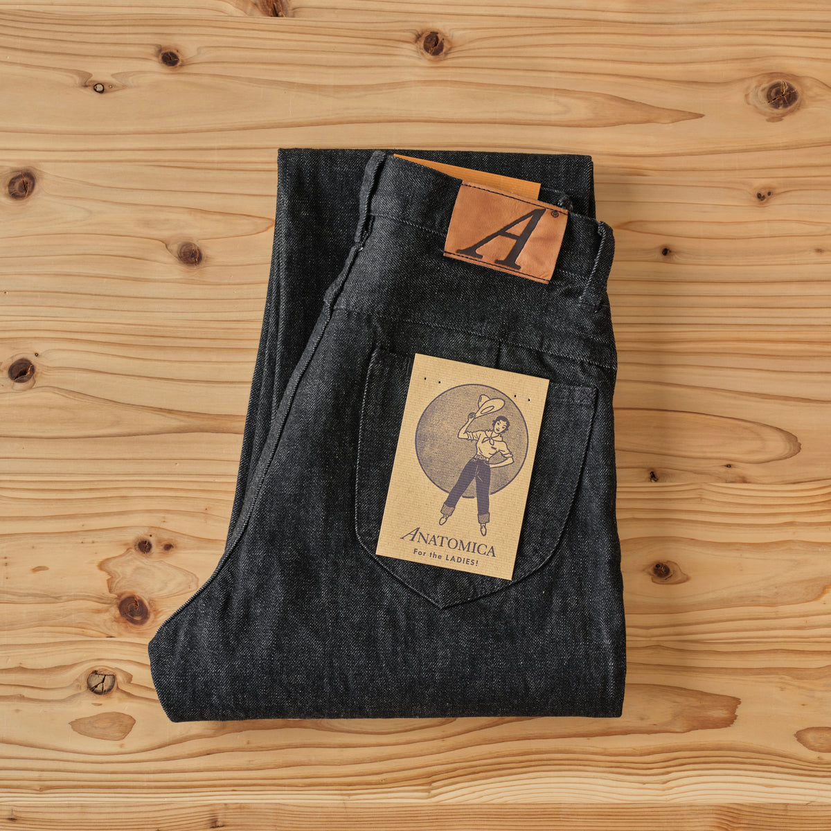 618 MARILYN Ⅱ DENIM BLACK  ONE WASH