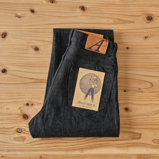 618 MARILYN Ⅱ DENIM BLACK  ONE WASH