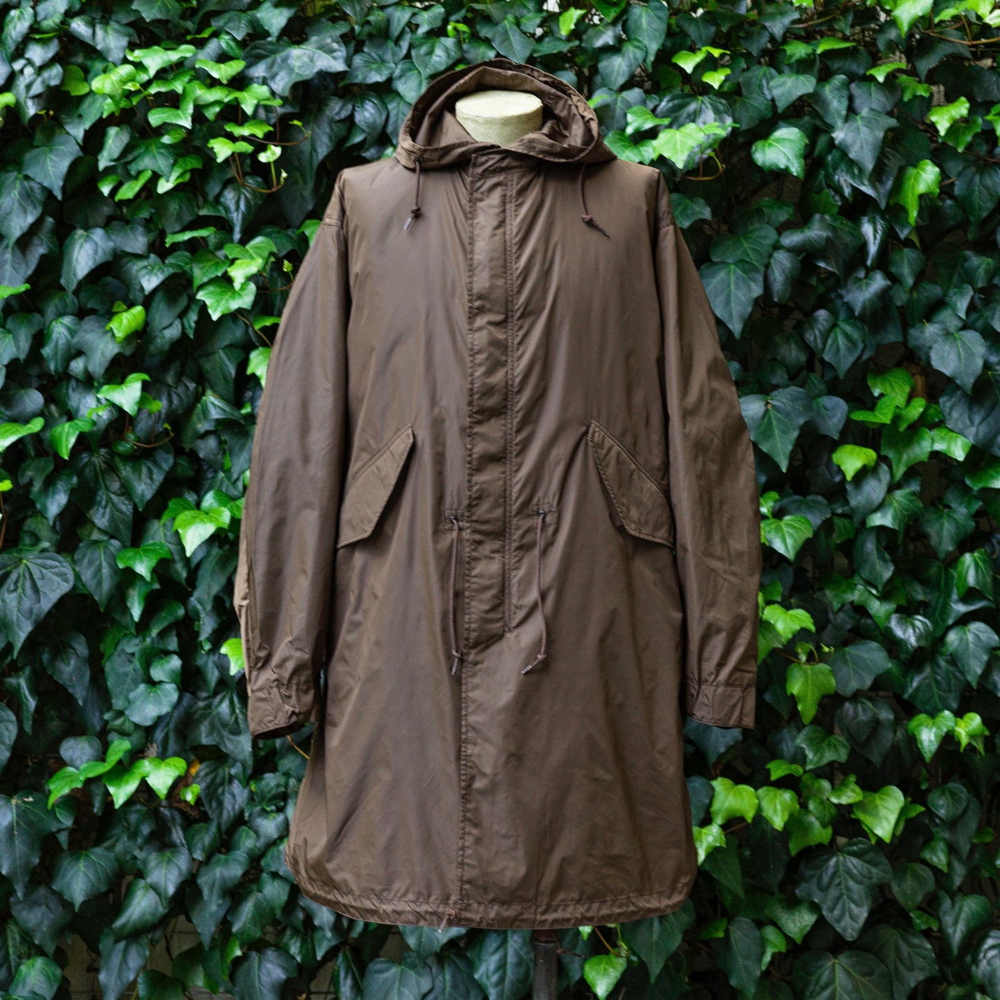 RMFC M51 FISHTAIL PARKA NYLON TAFFETA with DOWN LINER BROWN