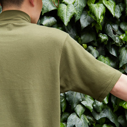 MOCK NECK TEE S/S 25SS SEASONAL COLOR