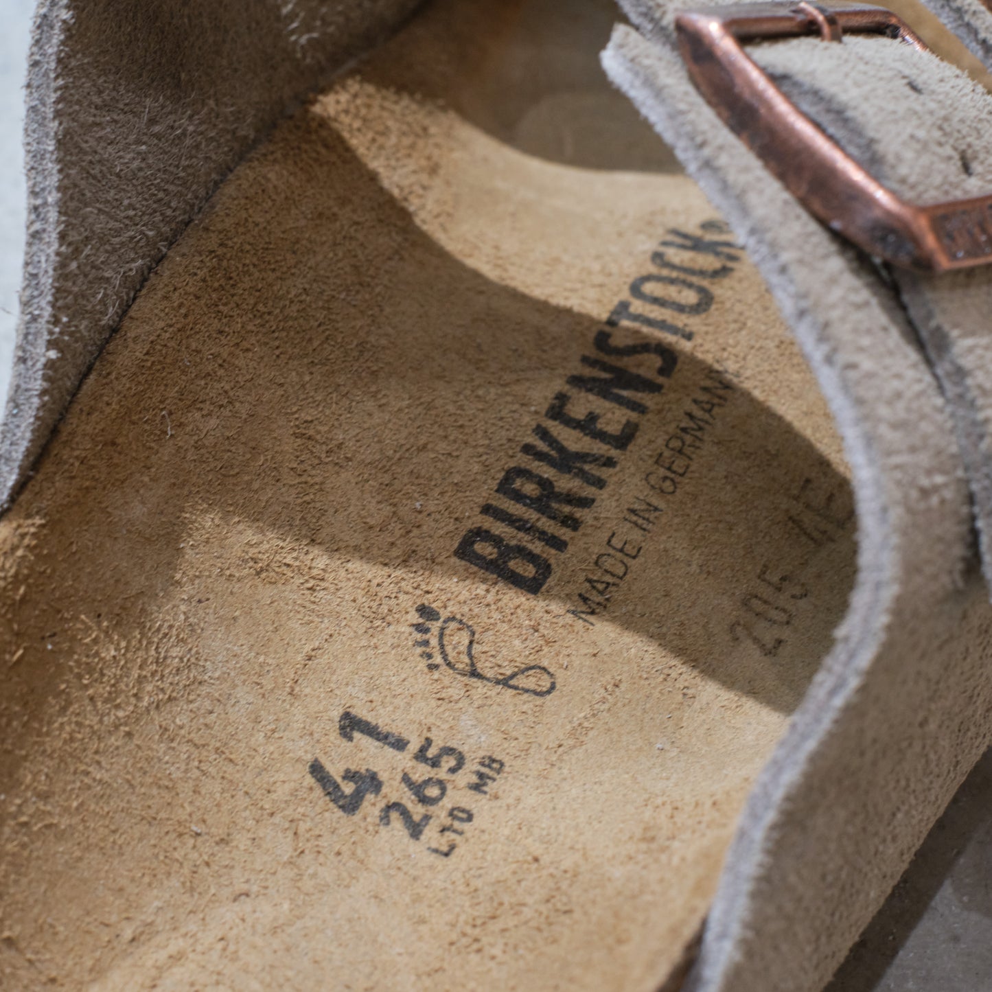 BIRKENSTOCK ARIZONA SUEDE