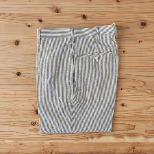 TRIM STEM PANTS SEERSUCKER
