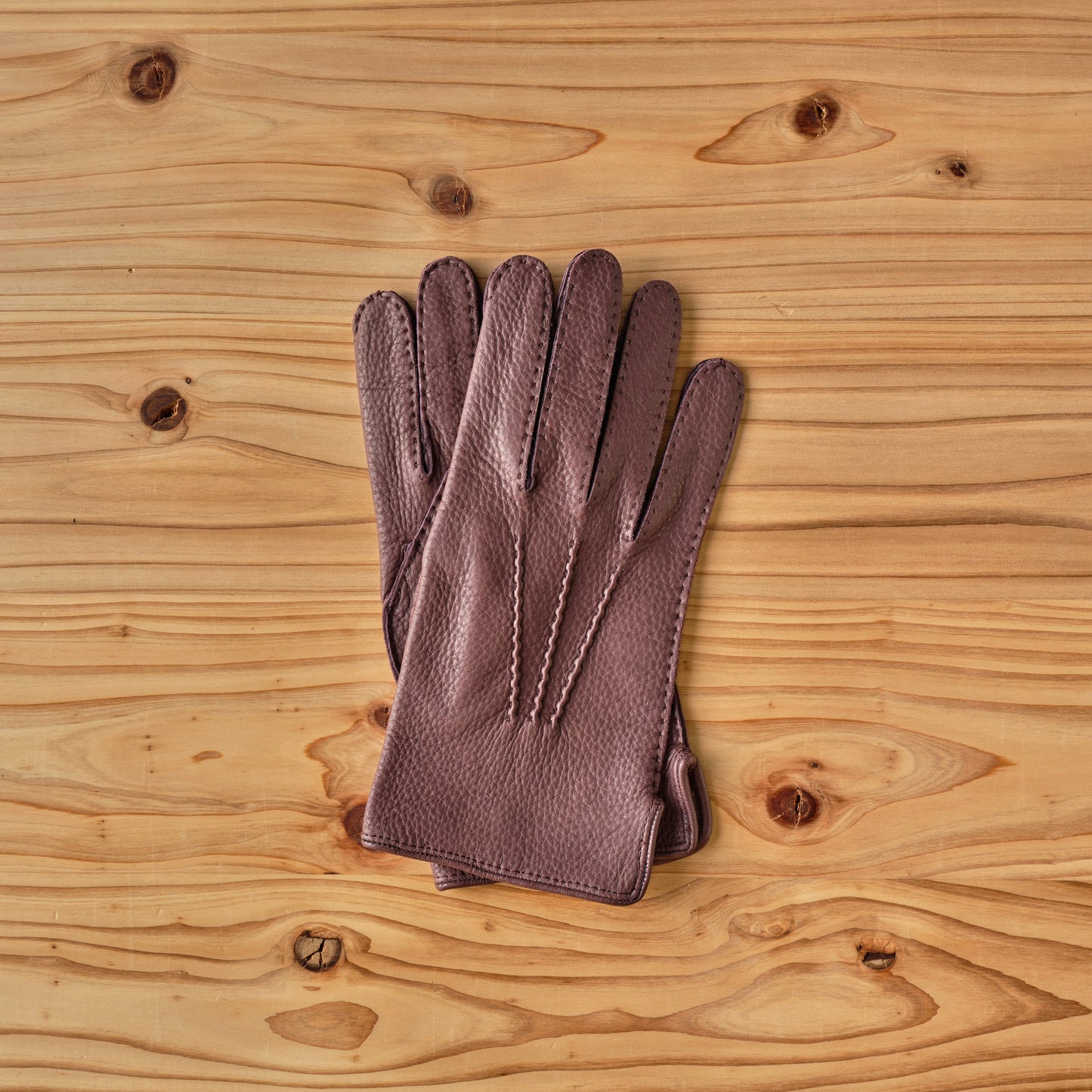 POUJADE GLOVES DEERSKIN UNLINED