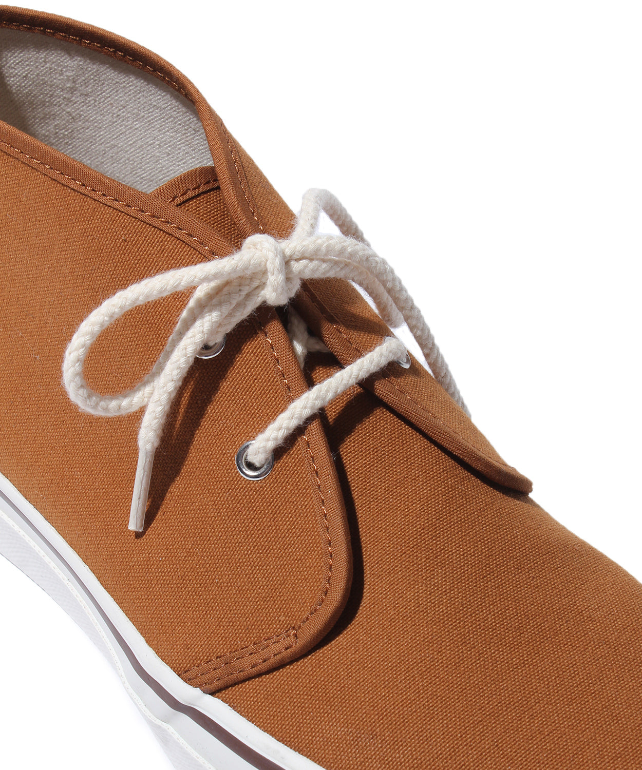 WAKOUWA CHUKKA WHITE SOLE BROWN