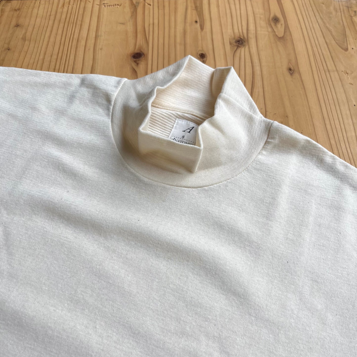 MOCK NECK TEE S/S