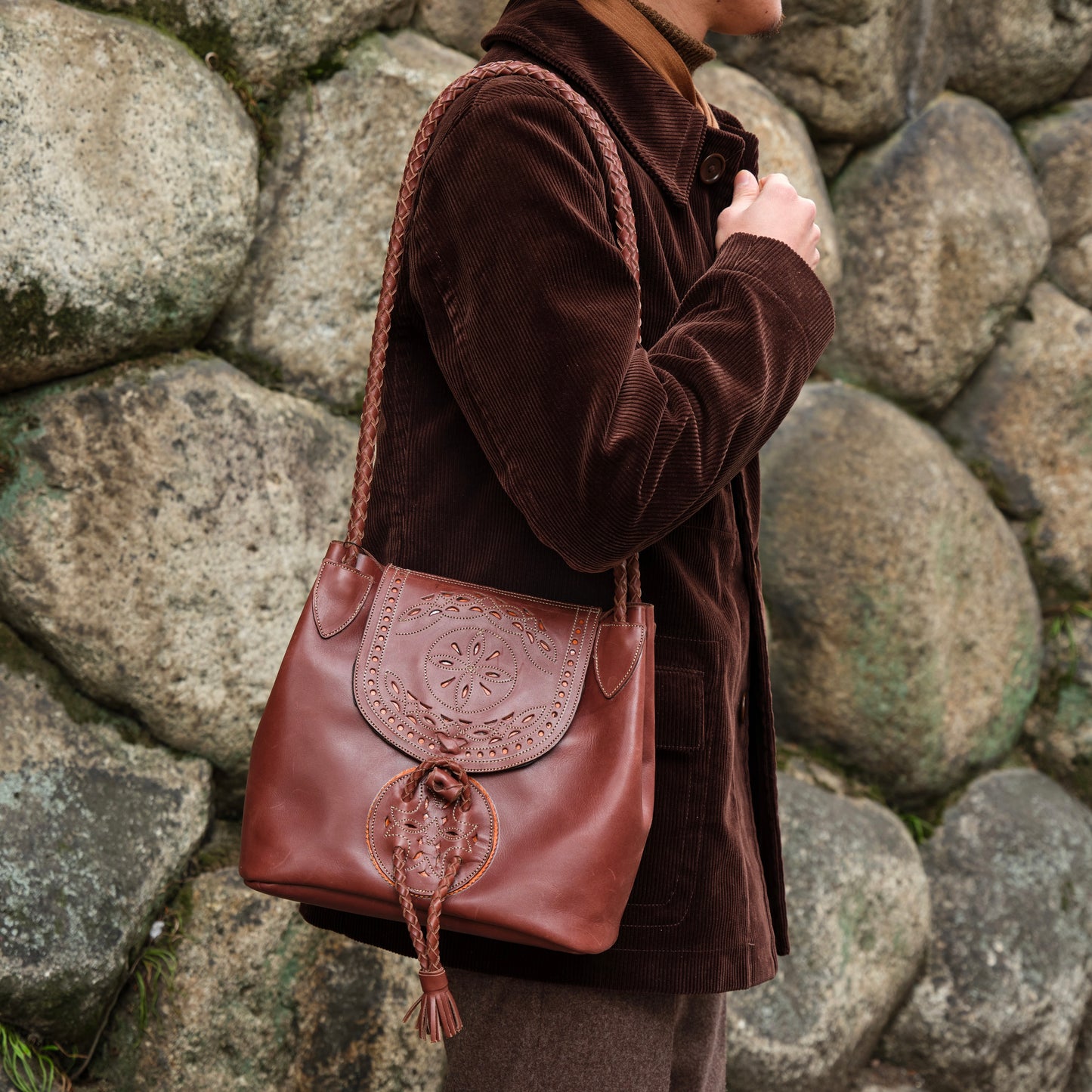 ANDALUSIA SEVILLA BAG BROWN