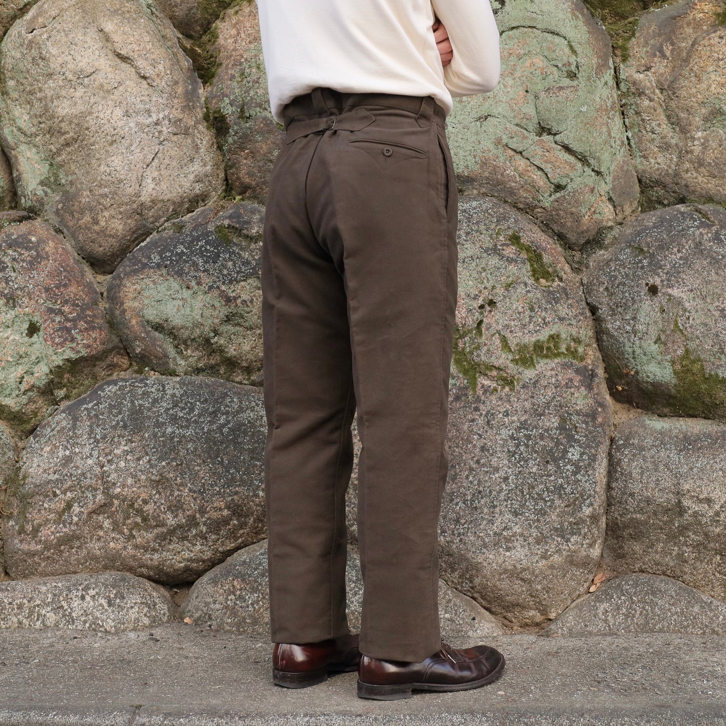 FISHERMAN ENGLISH MOLESKIN BROWN