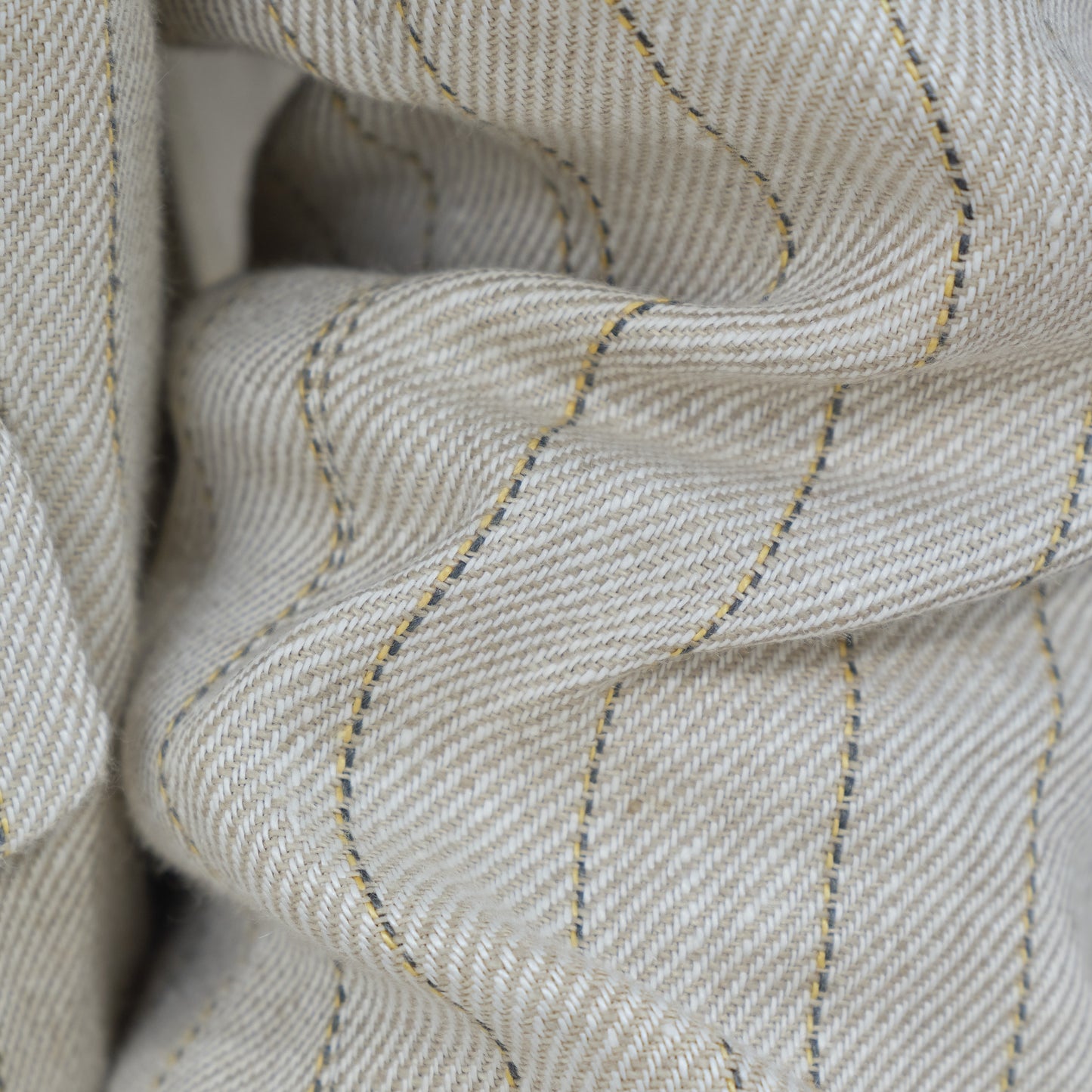 ARTHUR LINEN TENNIS STRIPES BEIGE