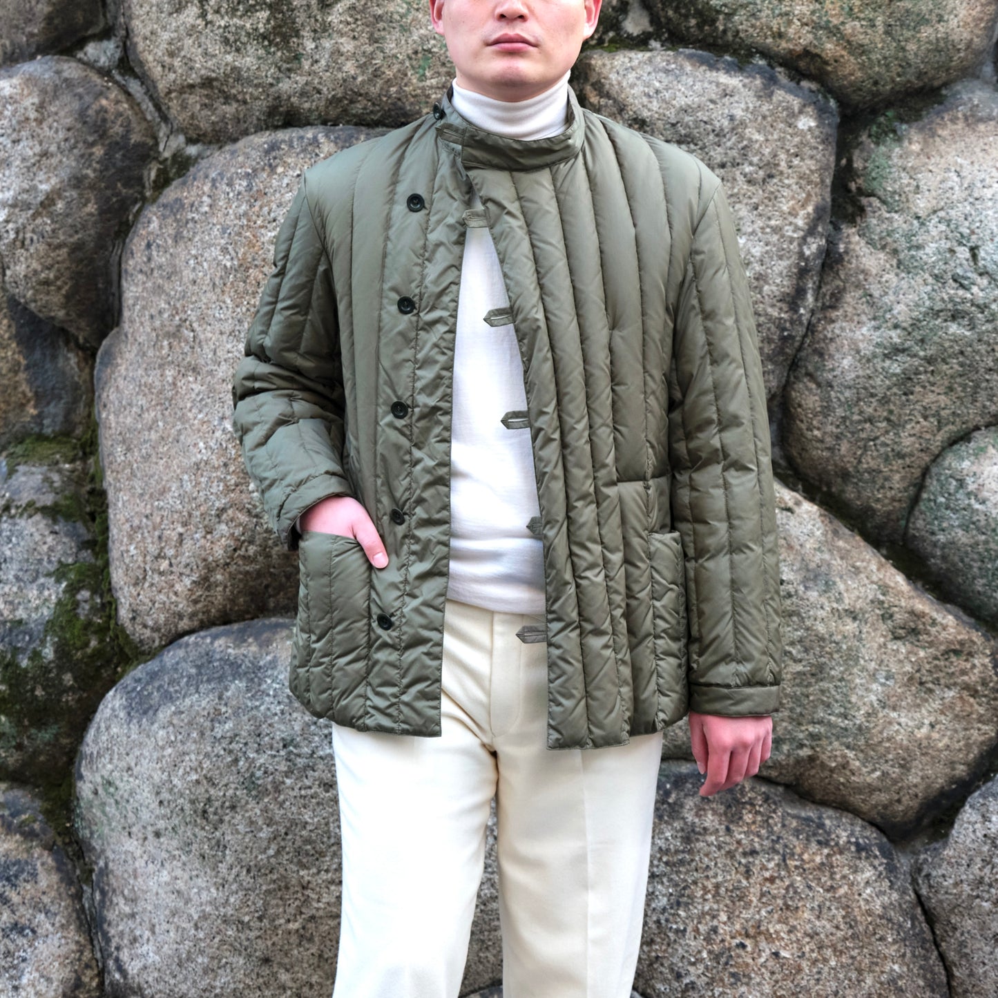 RMFC for ANATOMICA ALEXANDER DOWN JACKET OLIVE