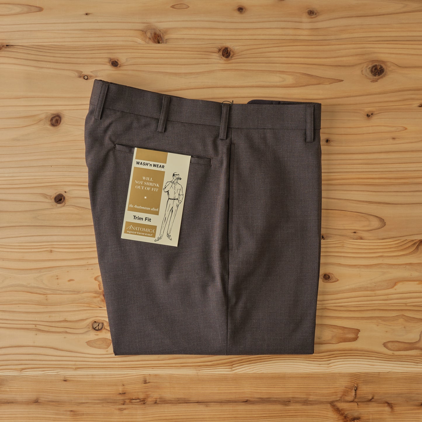 TRIM FIT PANTS Ⅱ SUMMER WOOL