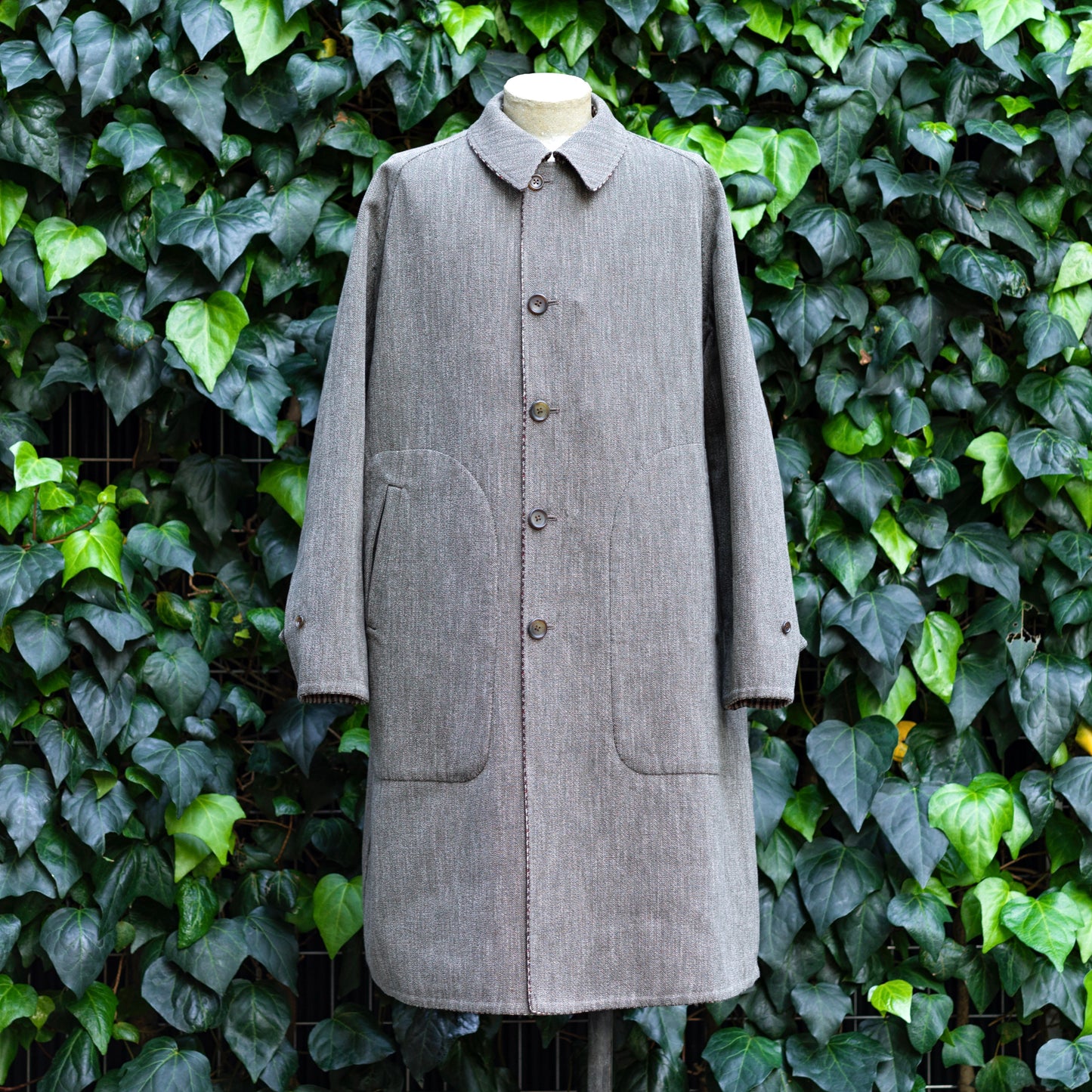 SINGLE RAGLAN COAT 35 REVERSIBLE