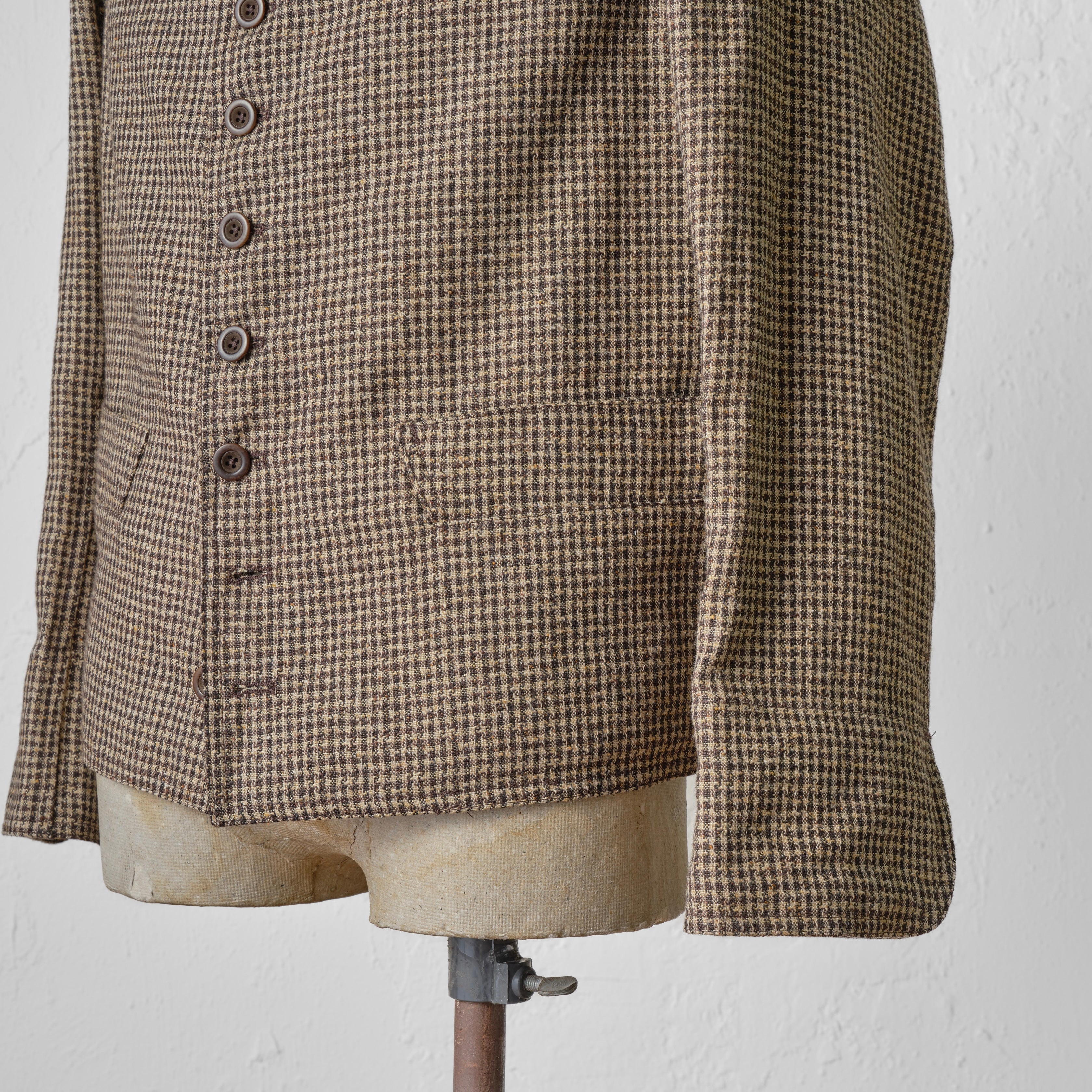 DOLMAN LINEN STAR HOUNDS' TOOTH – ANATOMICA NAGOYA