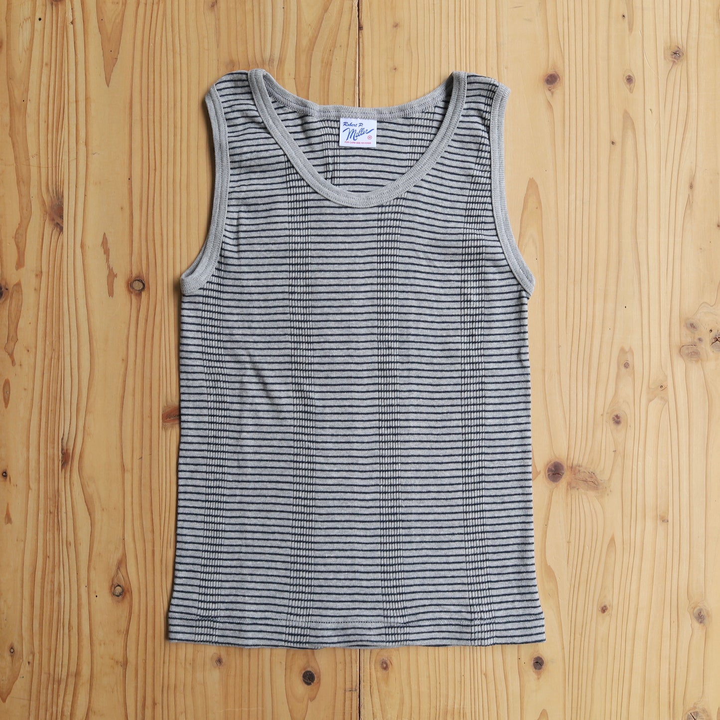 MILLER CREW NECK TANK-TOP BORDER