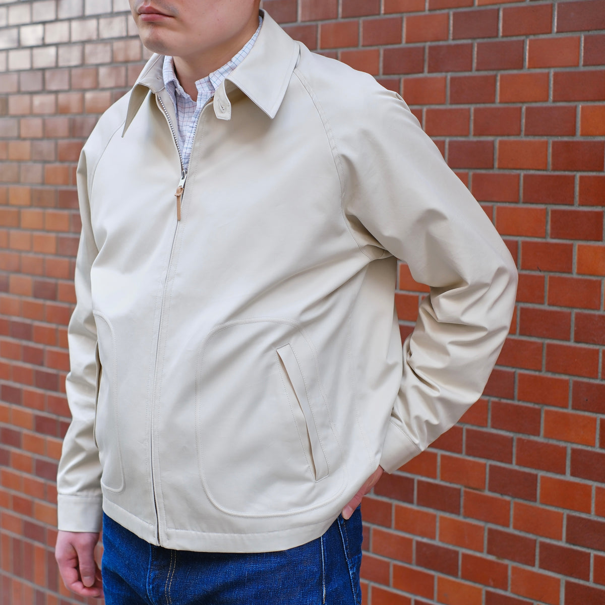 ANATOMICA by BRAGGIN' DRAGON VAN NUYS JACKET OYSTER