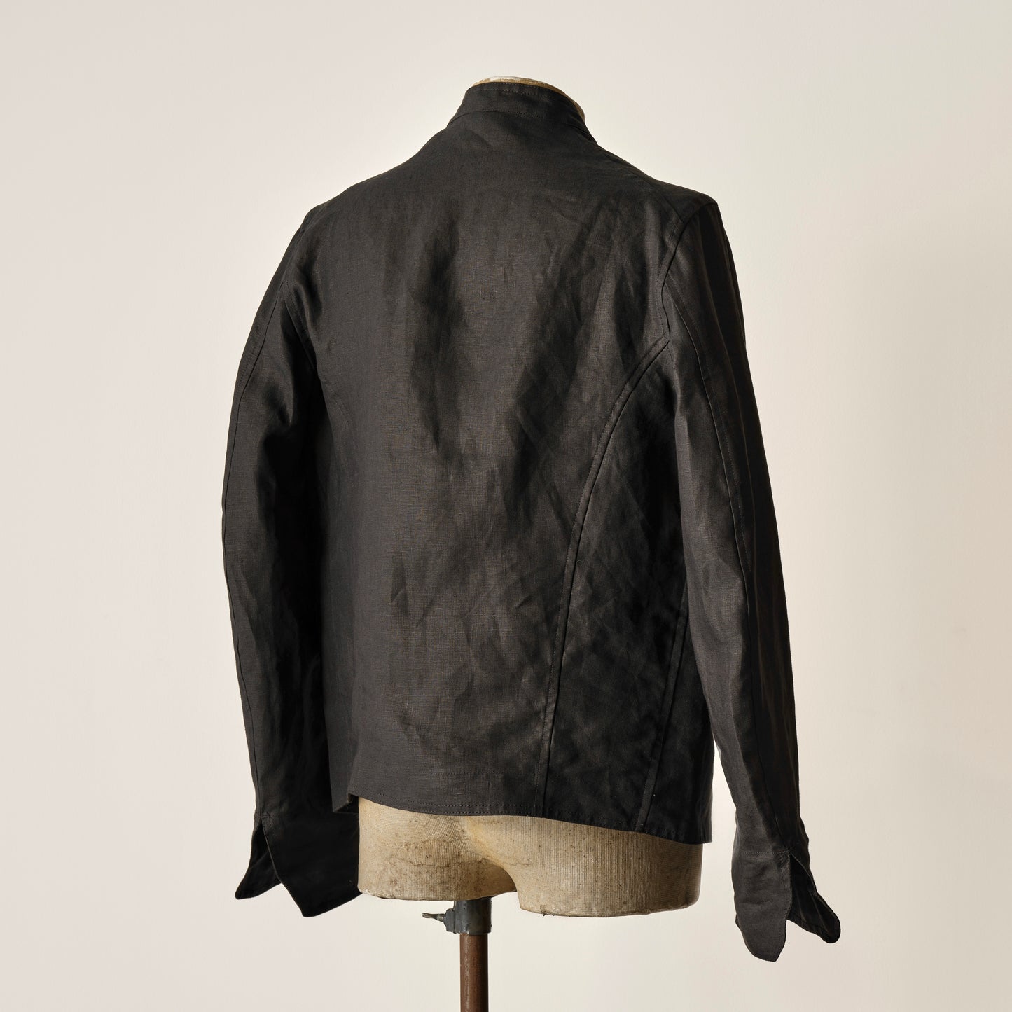 DOLMAN IRISH LINEN BLACK