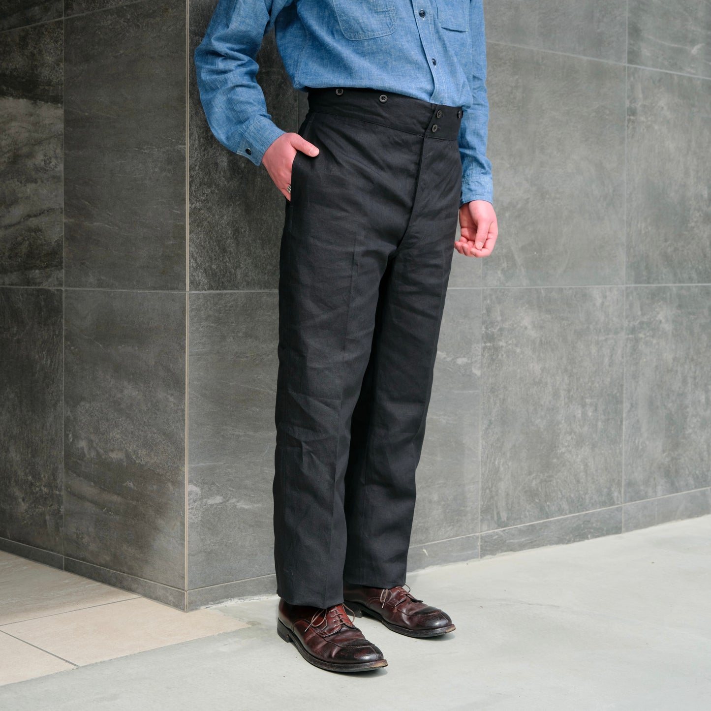 BJ IRISH LINEN BLACK