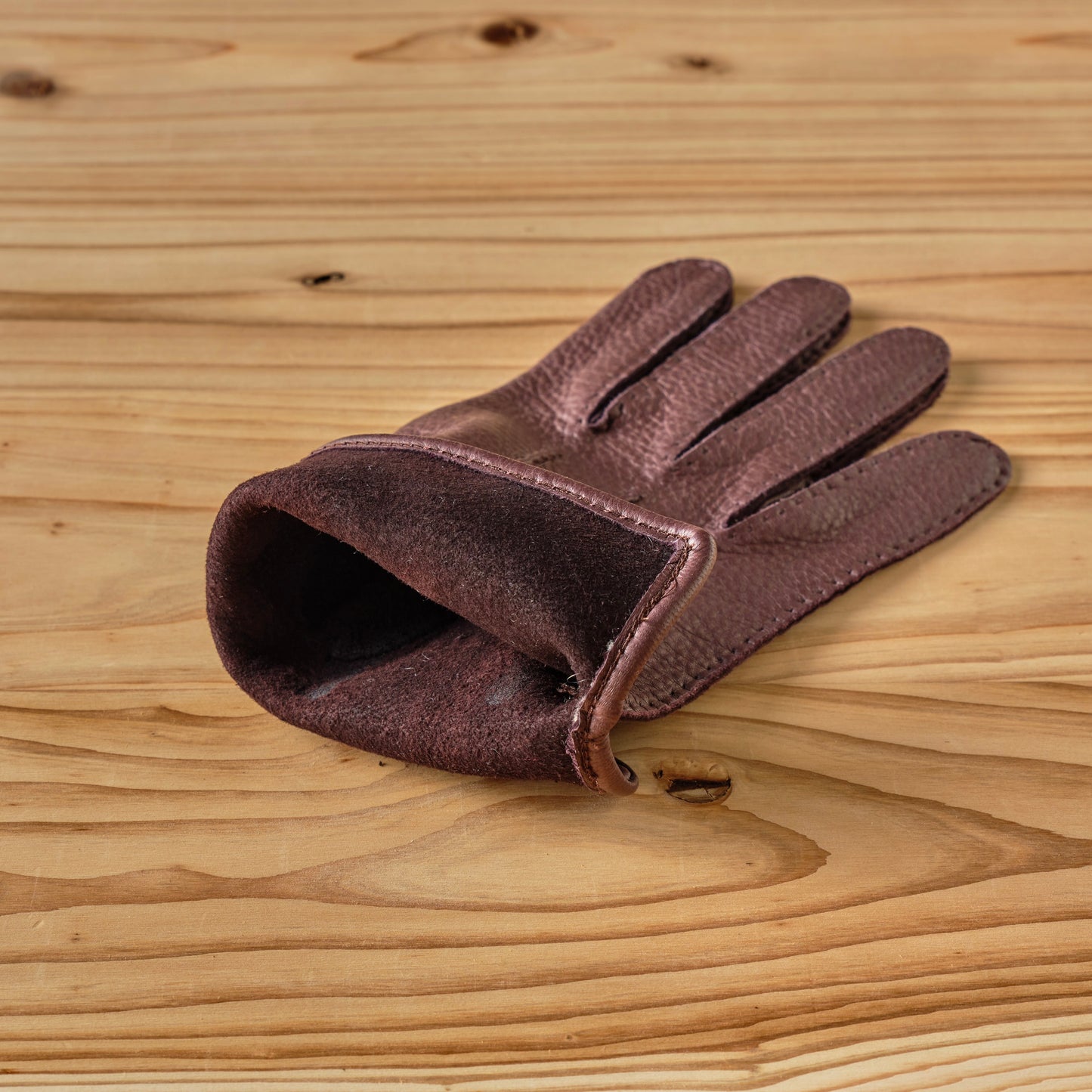 POUJADE GLOVES DEERSKIN UNLINED