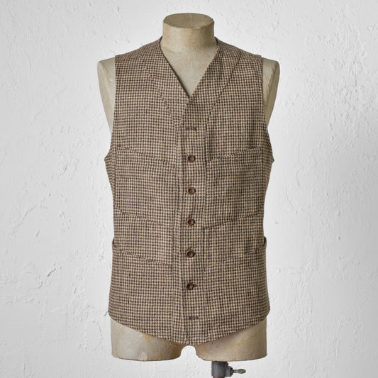 SAGAN LINEN STAR HOUNDS' TOOTH