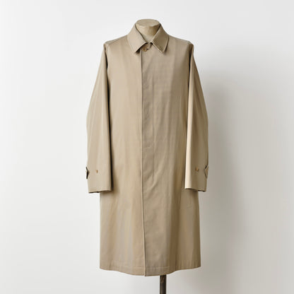 SINGLE RAGLAN COAT GABARDINE BEIGE