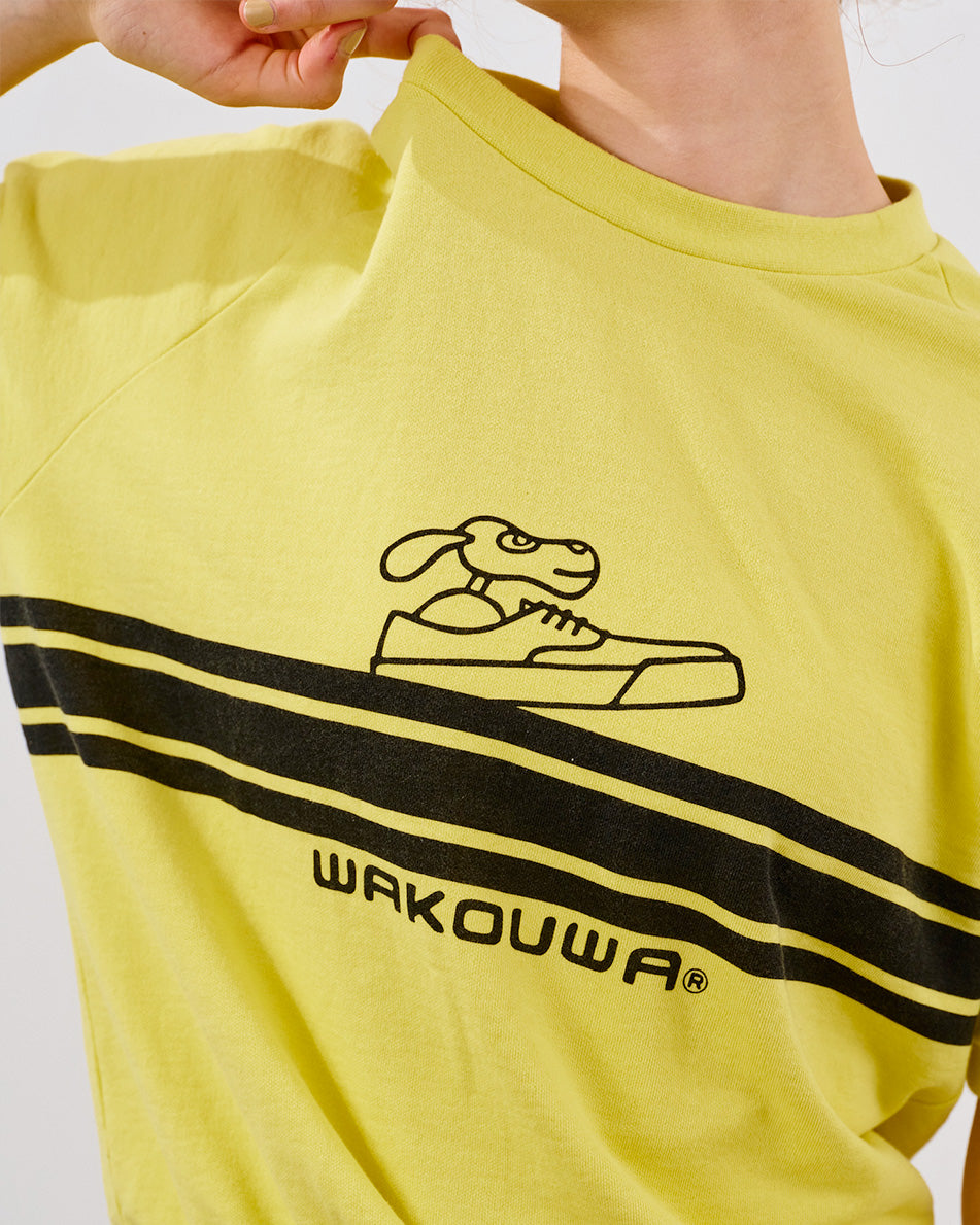 WAKOUWA GYM TEE DOLL & BORDER