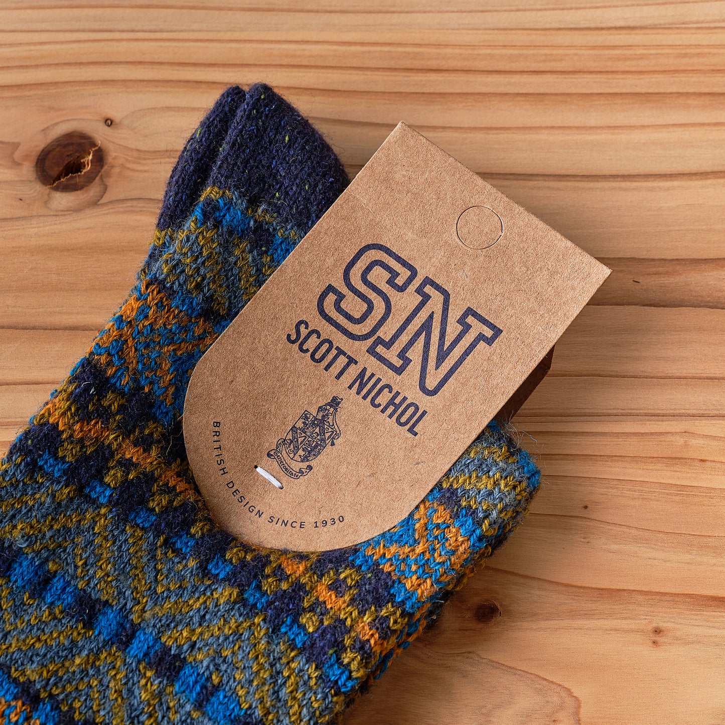 SCOTT NICHOL by PANTHERELLA WOOL SOCKS BECK