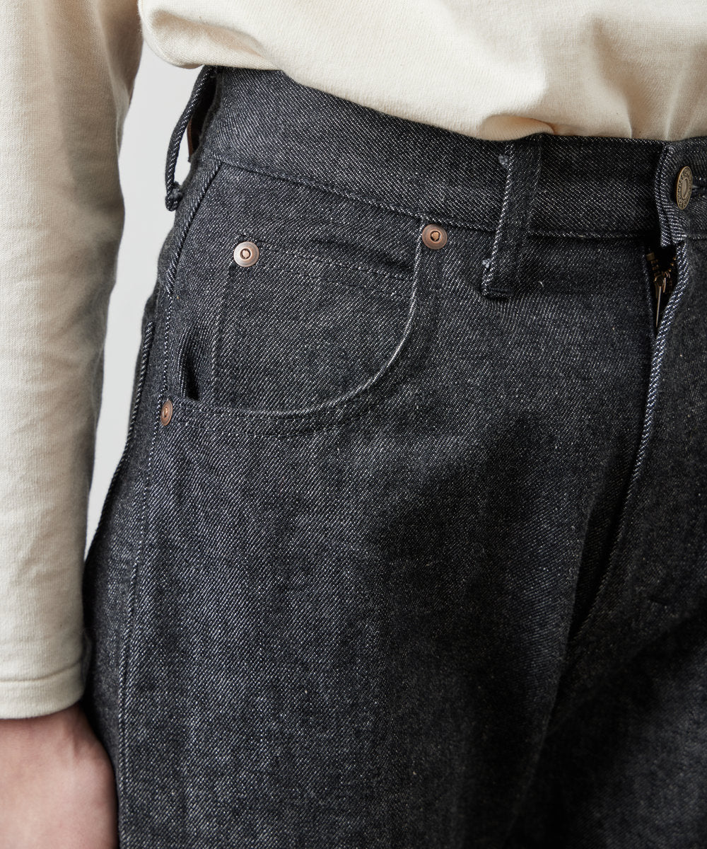 618 MARILYN Ⅱ DENIM BLACK  ONE WASH