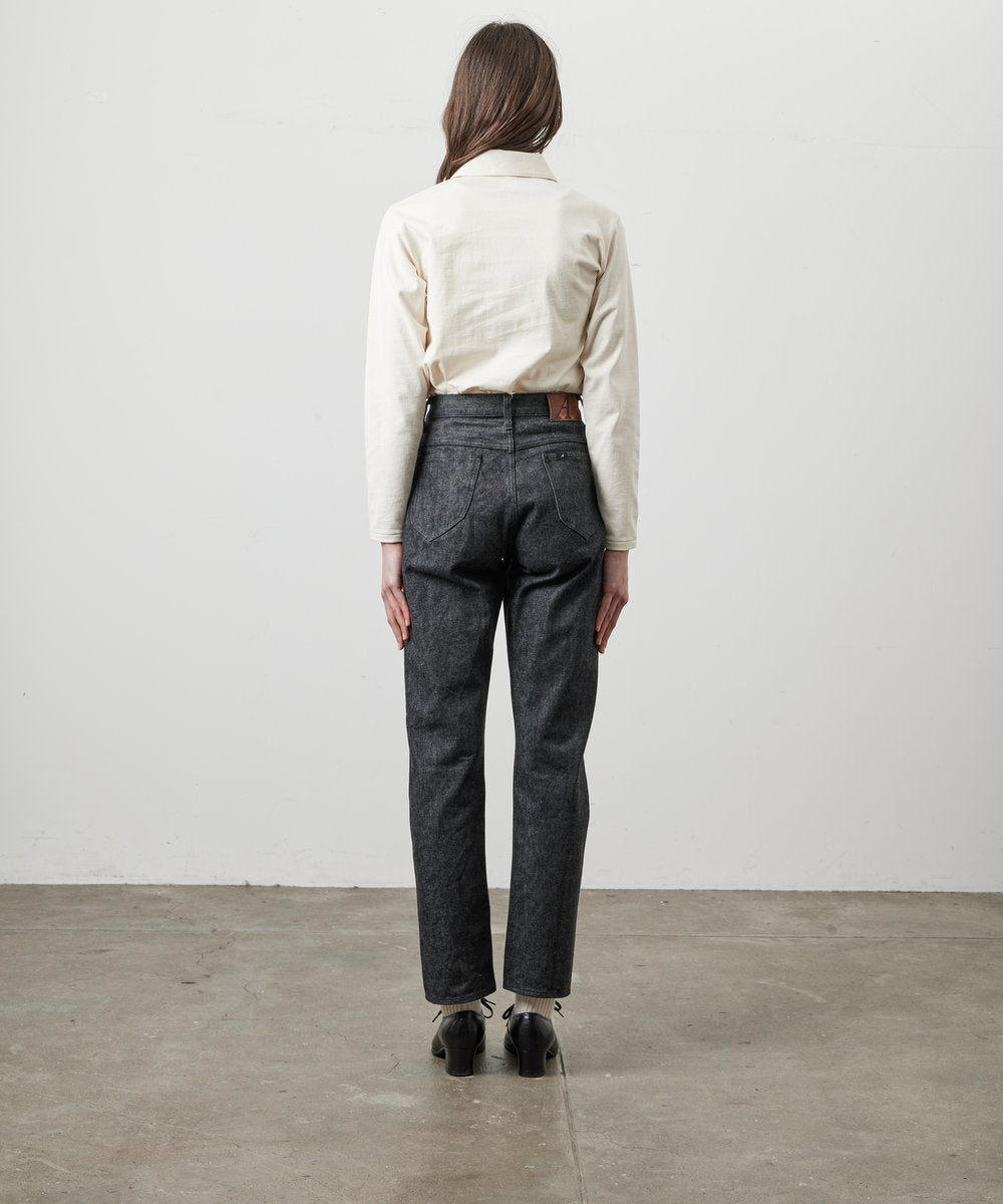 618 MARILYN Ⅱ DENIM BLACK  ONE WASH