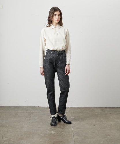 618 MARILYN Ⅱ DENIM BLACK  ONE WASH