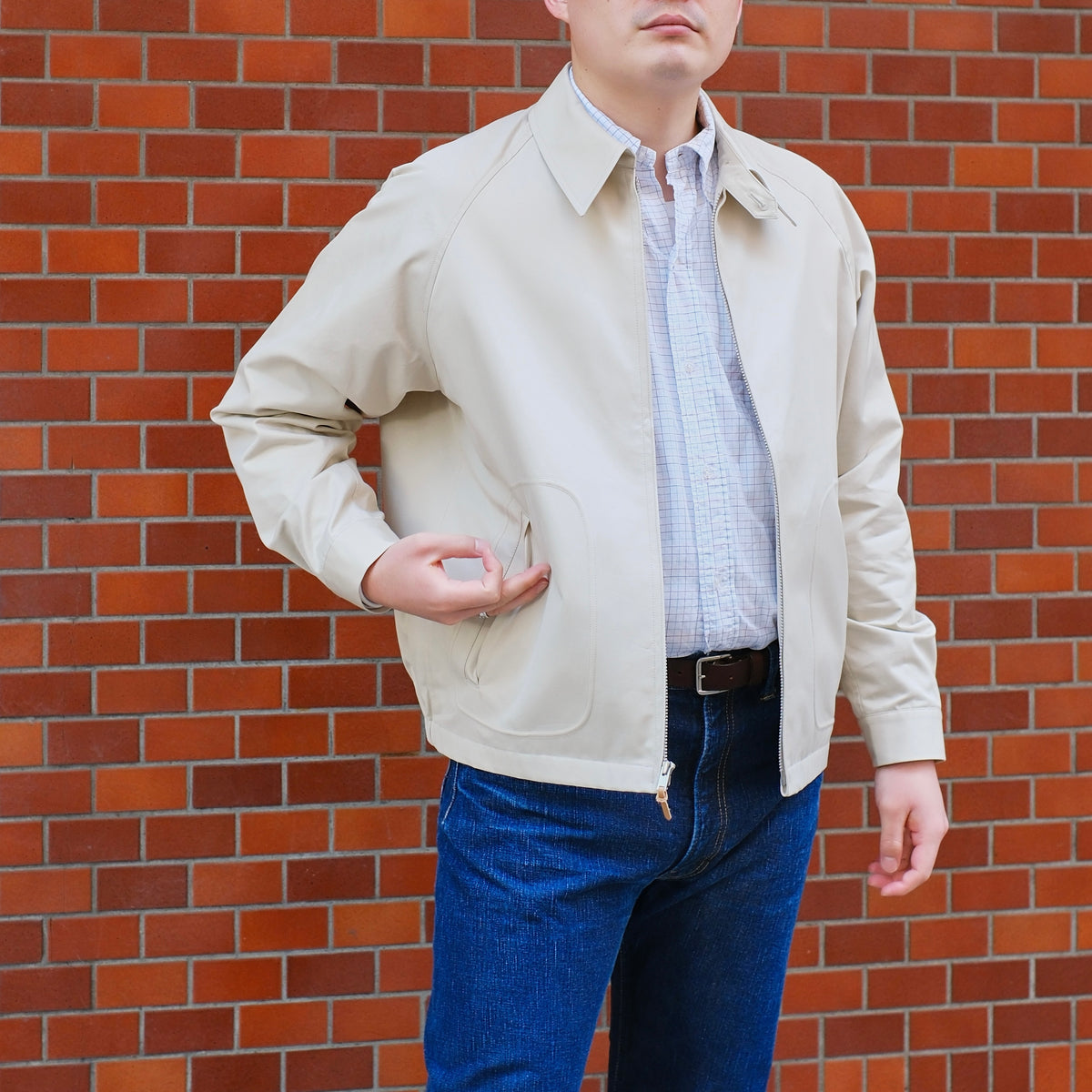 ANATOMICA by BRAGGIN' DRAGON VAN NUYS JACKET OYSTER