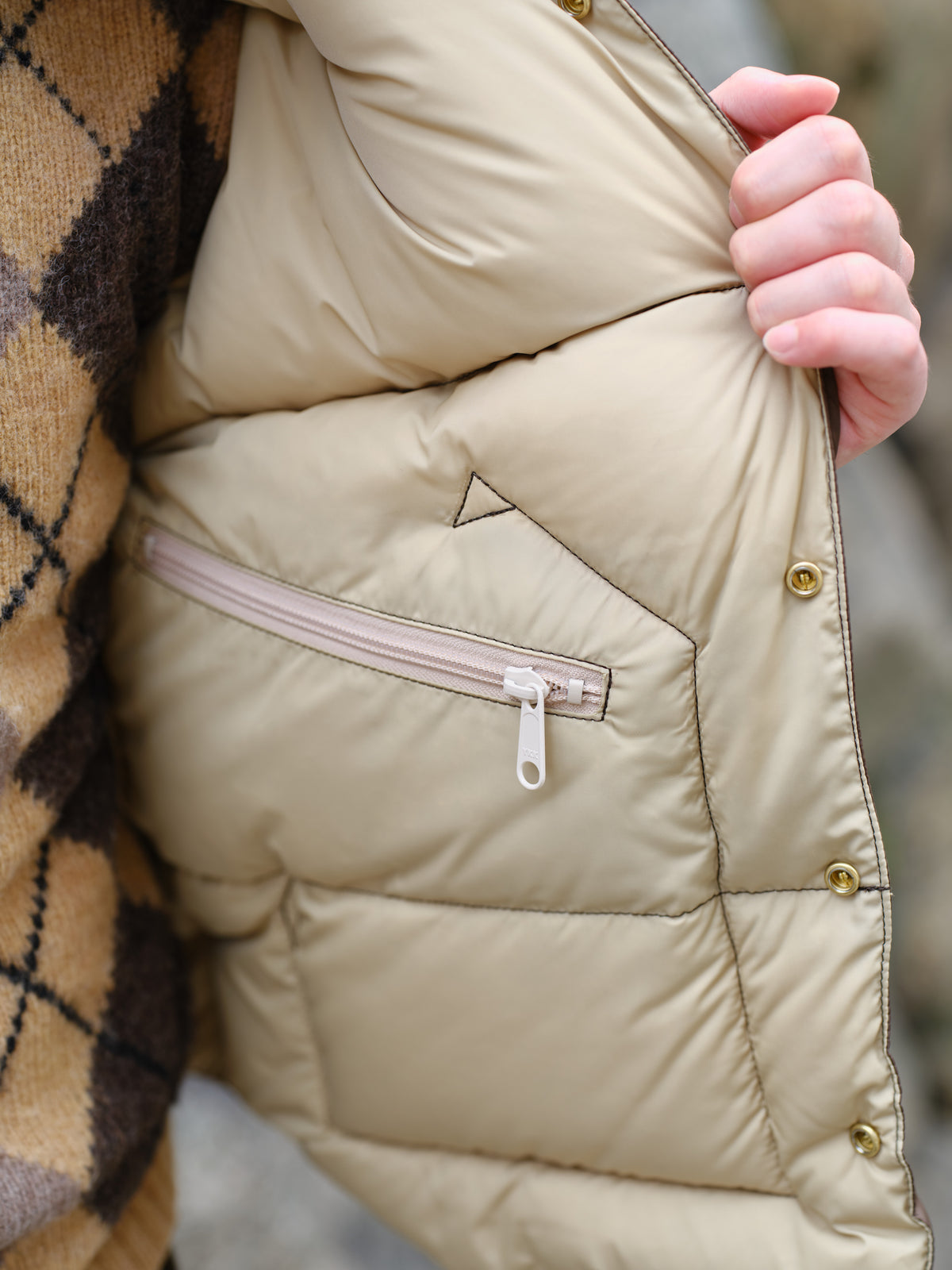 RMFC CHRISTY JACKET D.BROWN