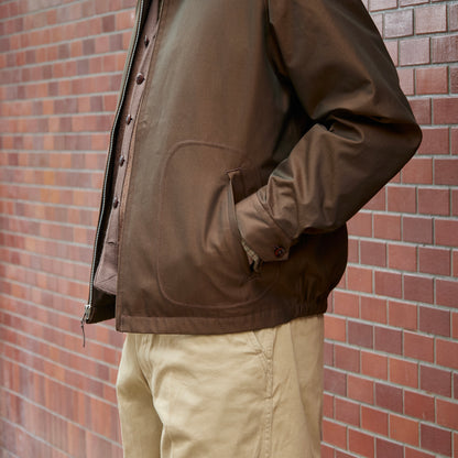 ANATOMICA by BRAGGIN' DRAGON VAN NUYS JACKET BROWN