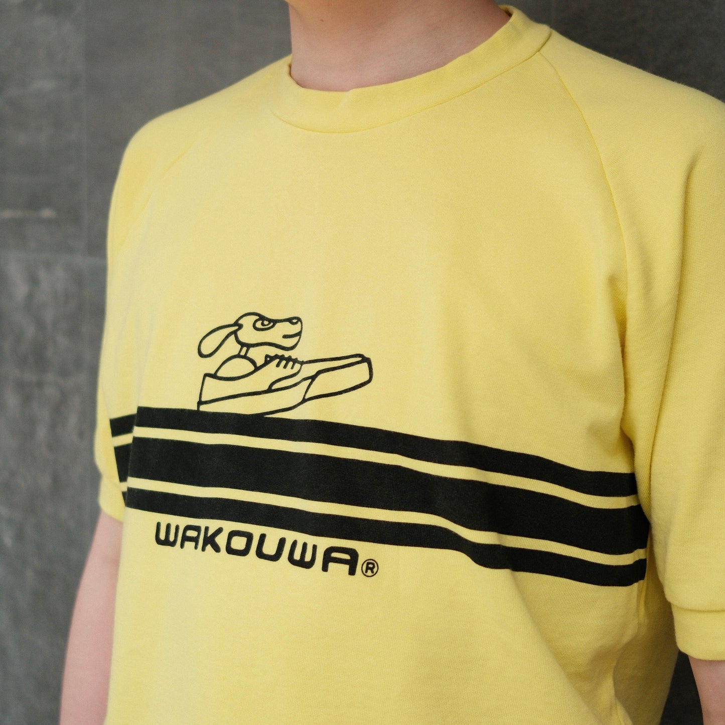 WAKOUWA GYM TEE DOLL & BORDER