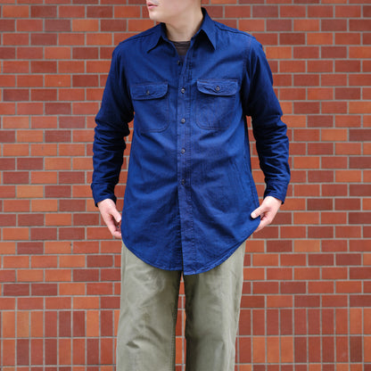 BIG A / PETER CHAMBRAY DK.INDIGO
