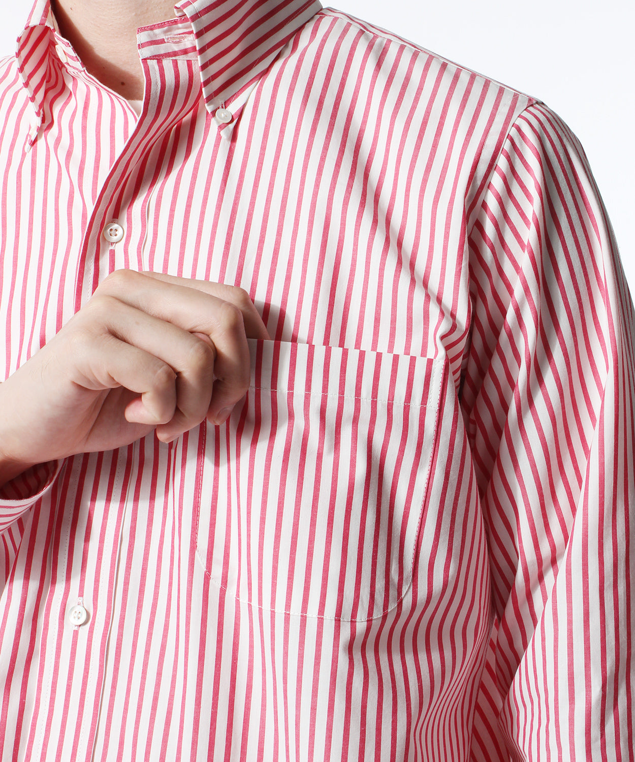 B.D. SHIRTS CANDY STRIPES PINK