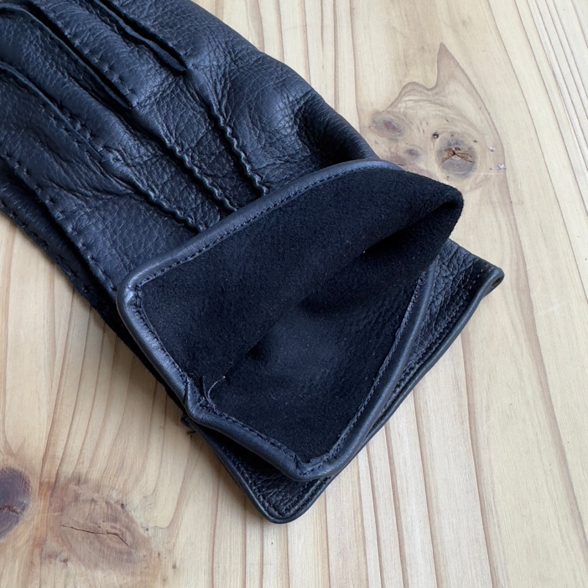 POUJADE GLOVES DEERSKIN UNLINED