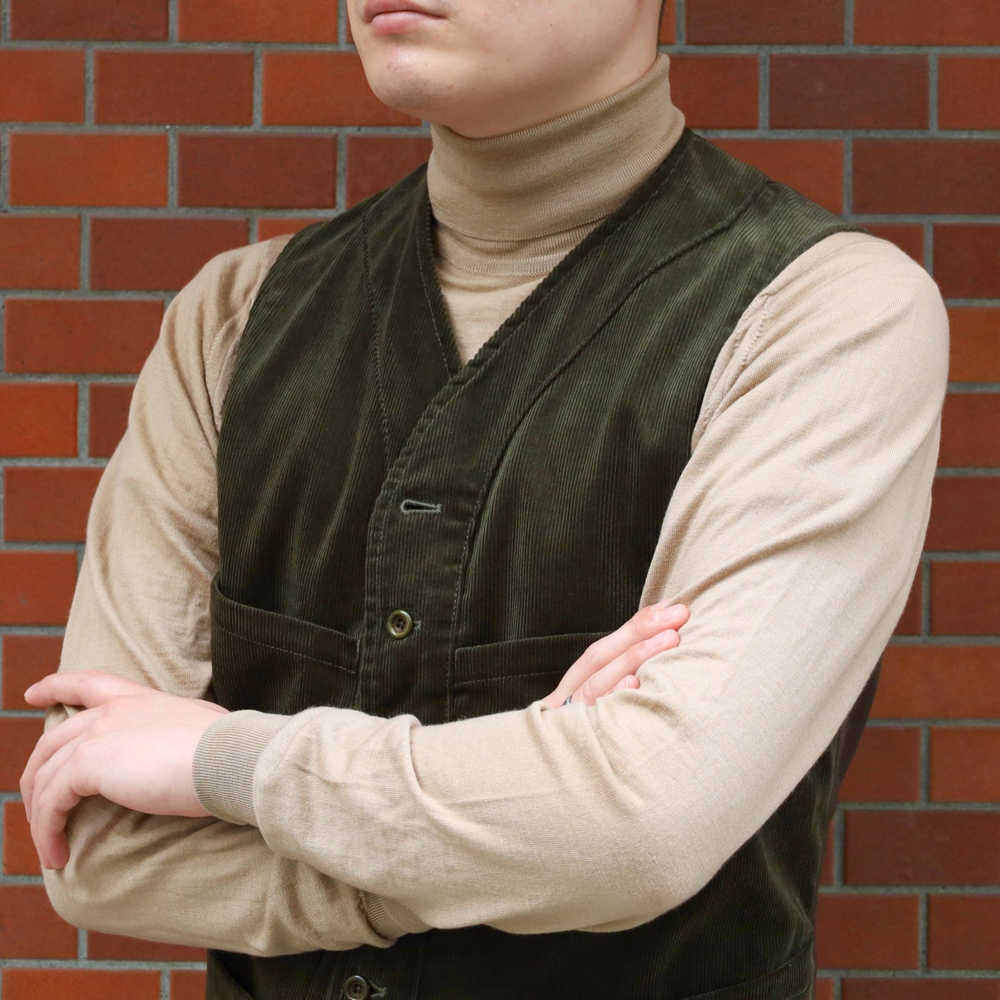 SAGAN BABY CORDUROY OLIVE