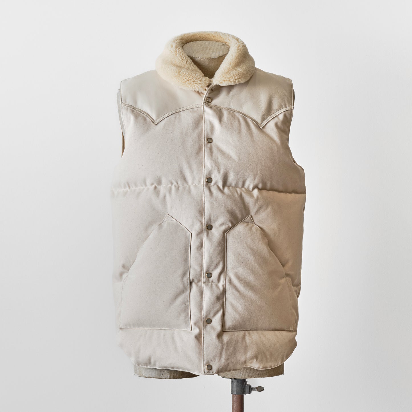 RMFC for ANATOMICA CHRISTY VEST DUCK NATURAL