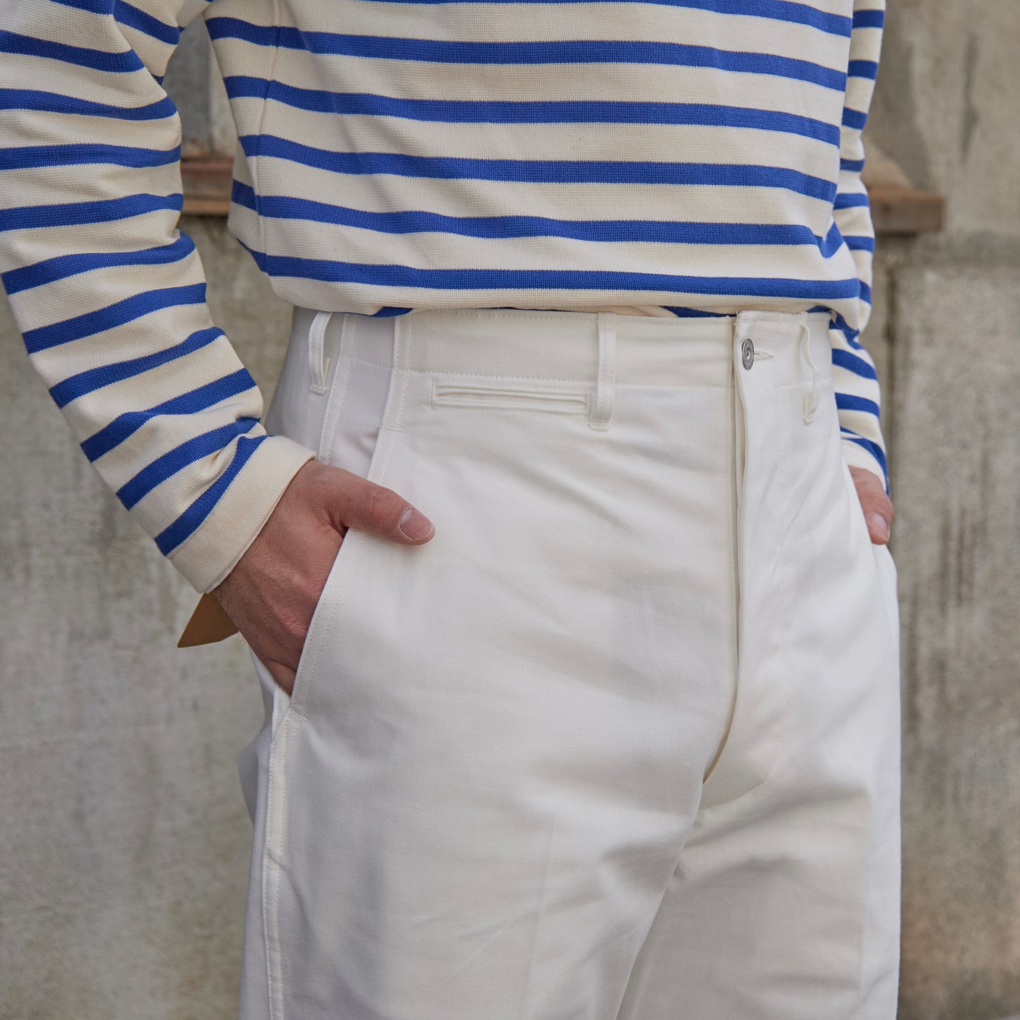 CHINO ZERO DUCK WHITE