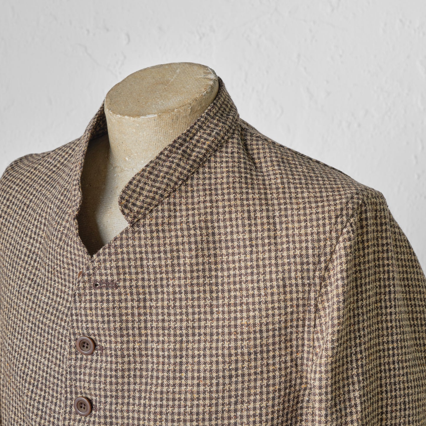 DOLMAN LINEN STAR HOUNDS' TOOTH