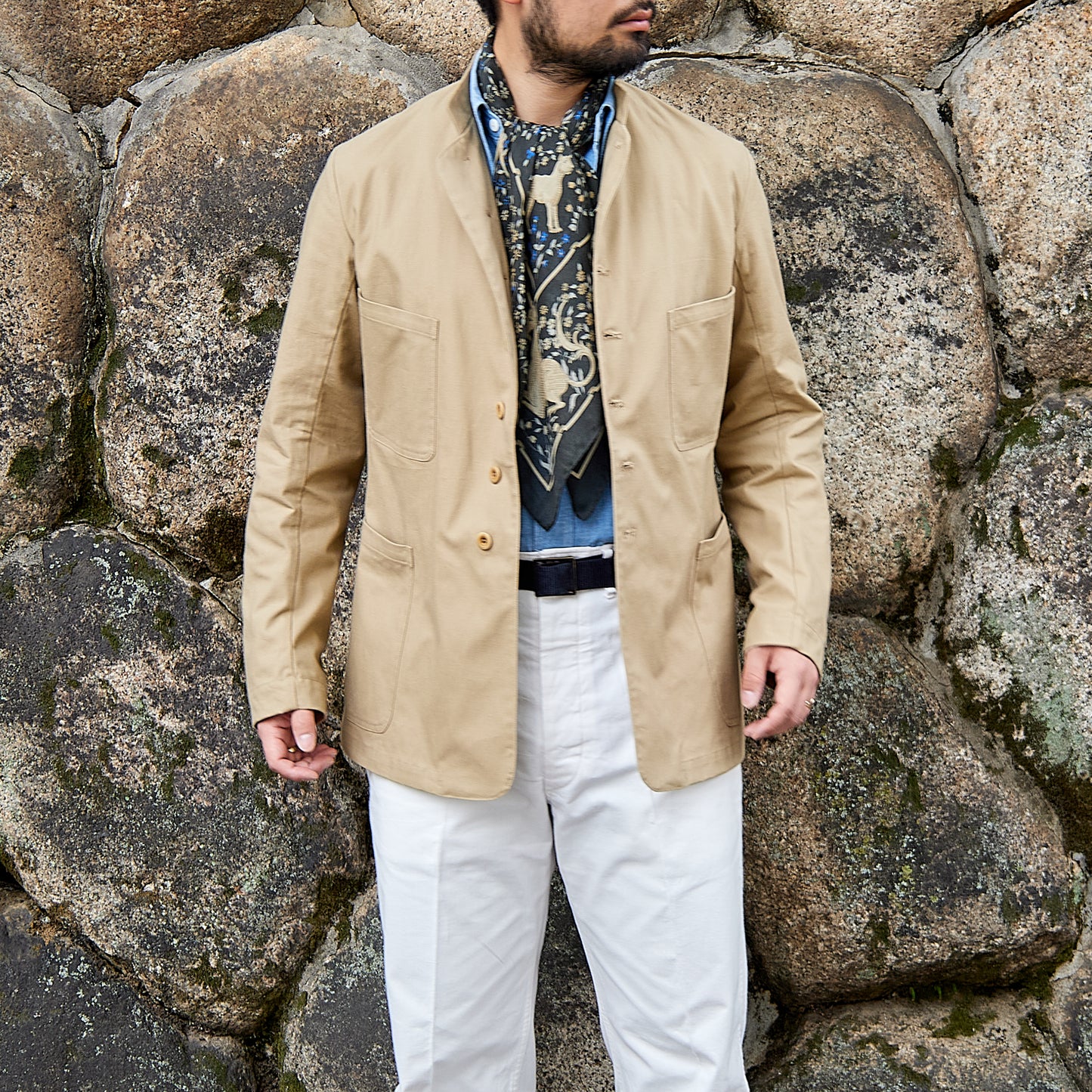 【NAGOYA LIMITED】TROPICALE COTTON BEIGE