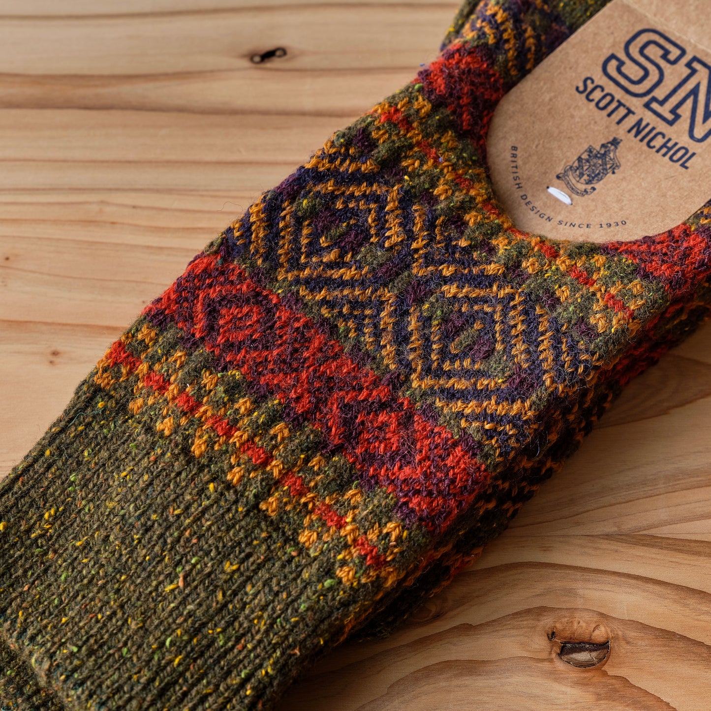 SCOTT NICHOL by PANTHERELLA WOOL SOCKS BECK