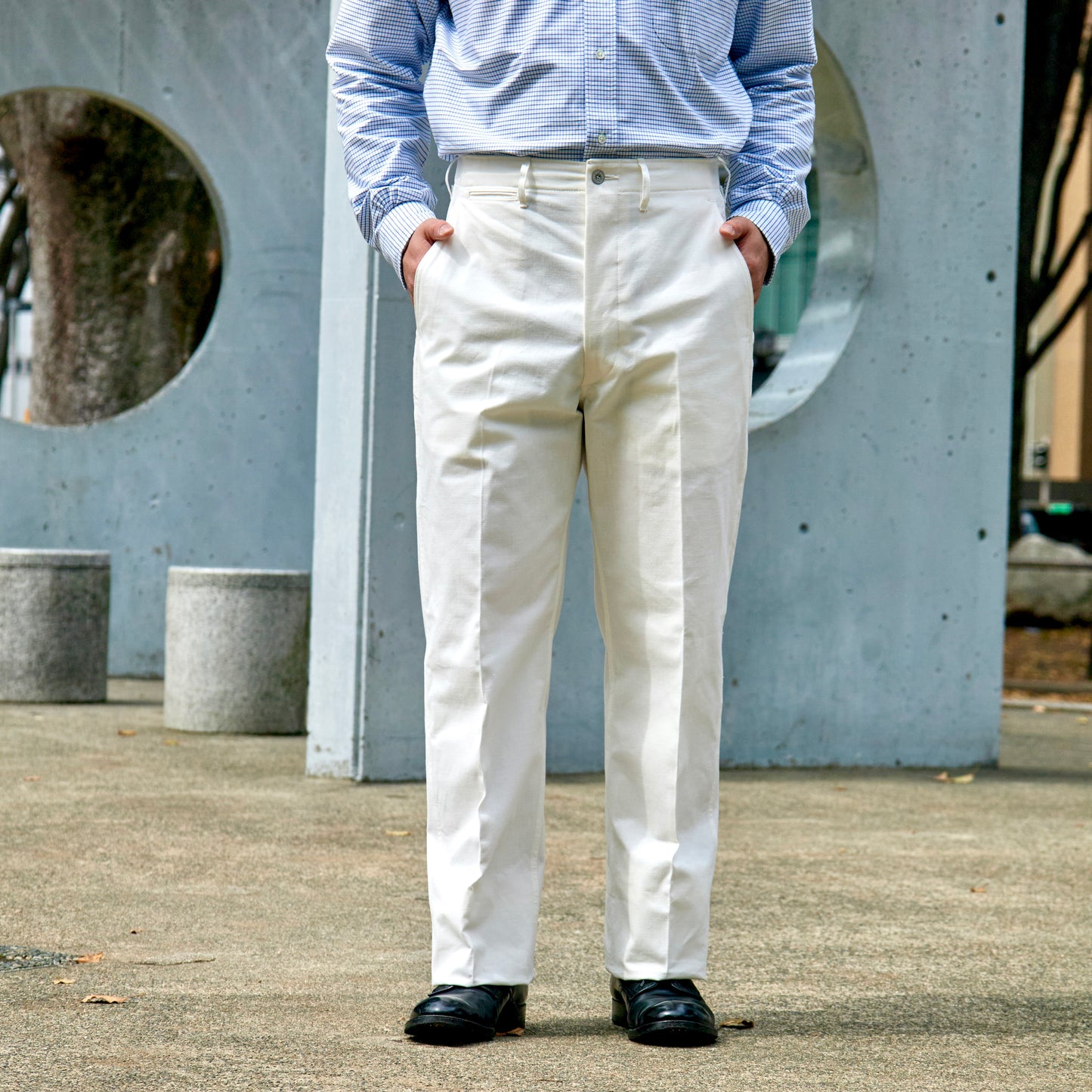 CHINO ZERO DUCK WHITE