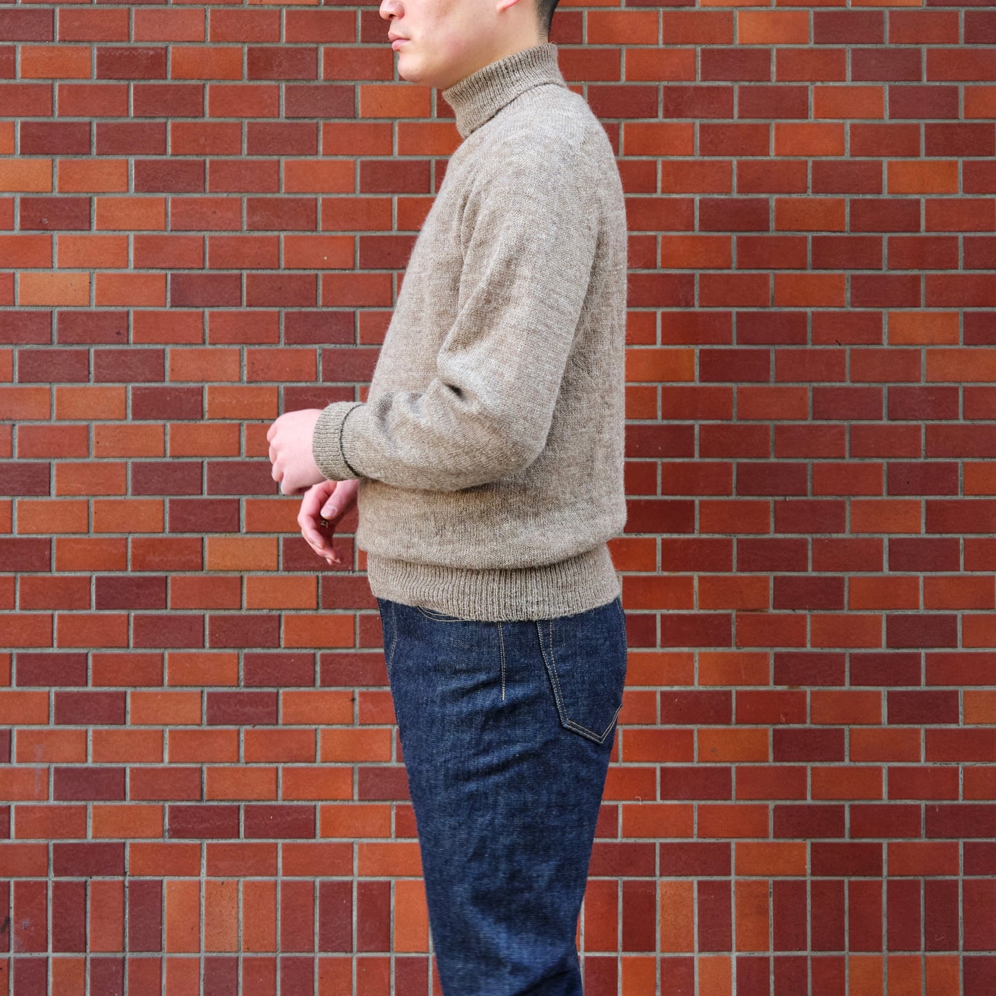 1PLY SHETLAND SWEATER TURTLE