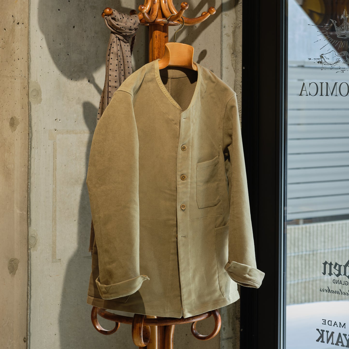 SAVOYARDE ENGLISH MOLESKIN LOVAT