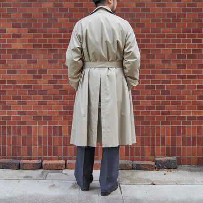 SINGLE RAGLAN COAT Ⅹ GABARDINE BEIGE