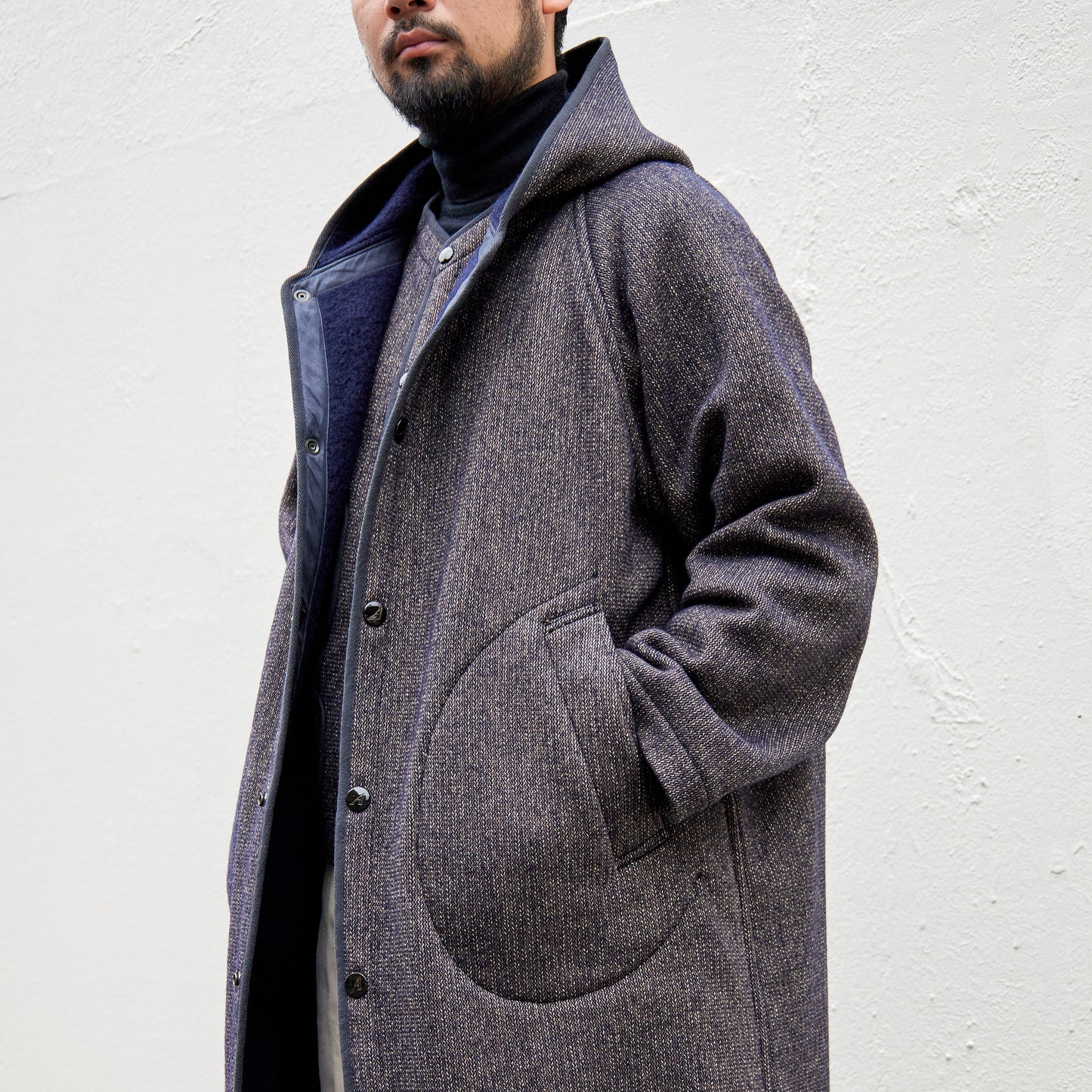 DONSHULA PARKA SALT & PEPPER