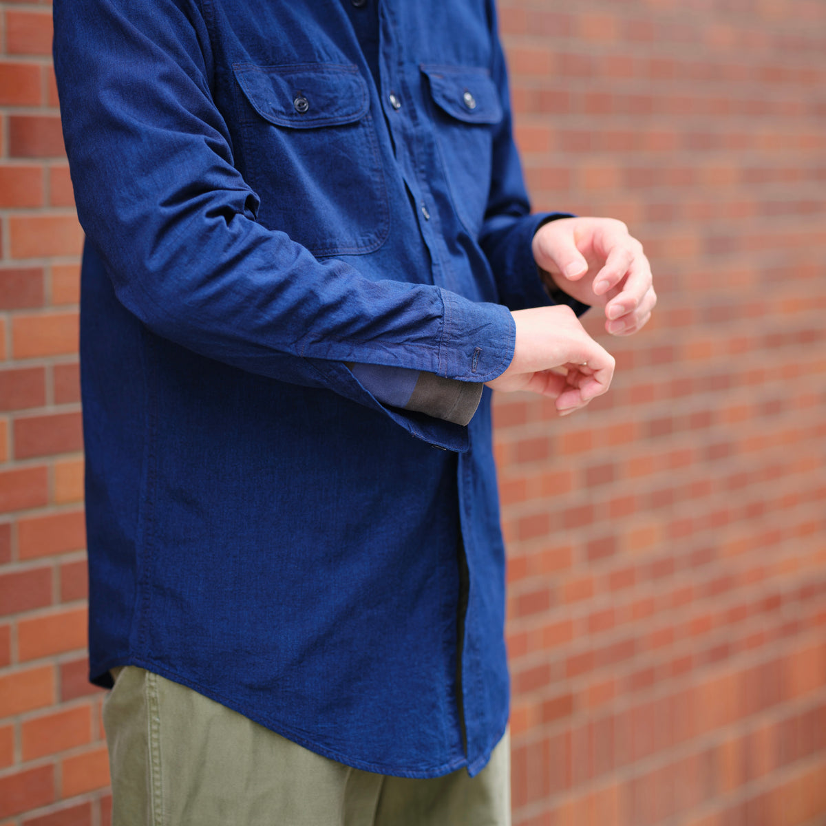 PETER CHAMBRAY DK.INDIGO