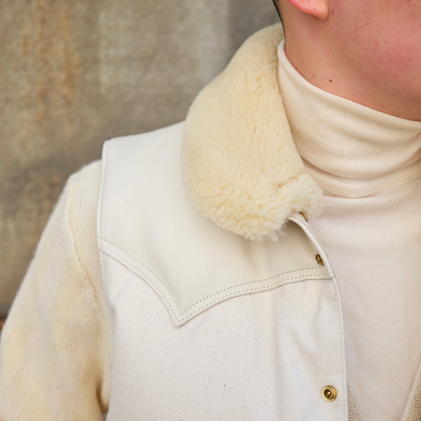 RMFC for ANATOMICA CHRISTY VEST DUCK NATURAL