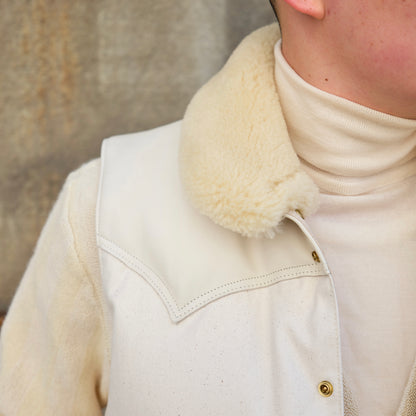 RMFC for ANATOMICA CHRISTY VEST DUCK NATURAL