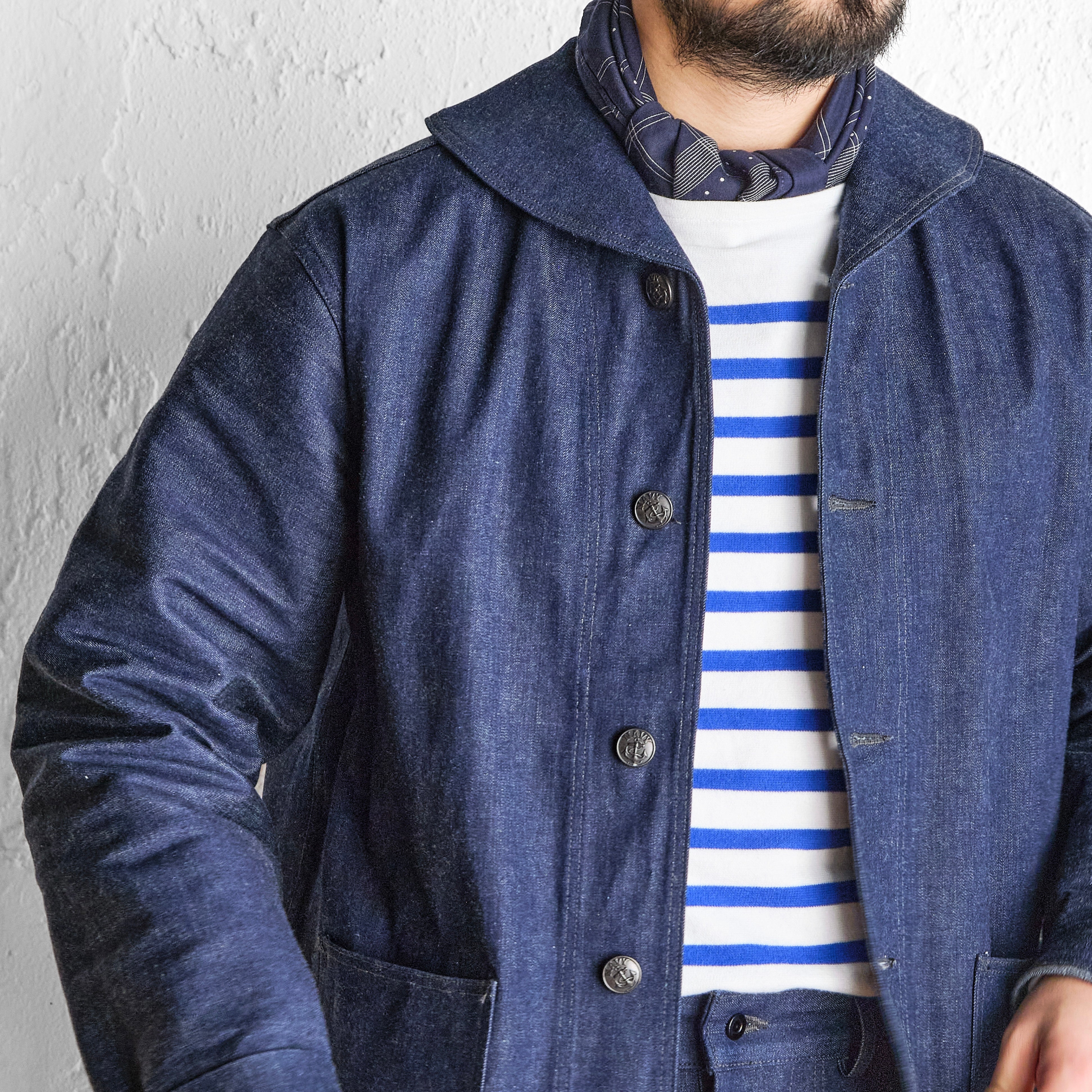 U.S.NAVY 1943 UTILITY JACKET – ANATOMICA NAGOYA